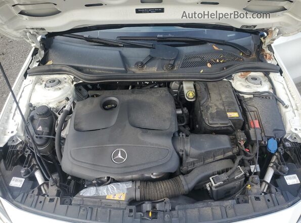 WDCTG4GB0GJ213939 2016 MERCEDES-BENZ GLA White Widok komory silnika
