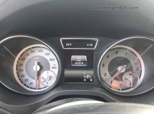 WDCTG4GB0GJ213939 2016 MERCEDES-BENZ GLA White Widok zestawu wskaźników