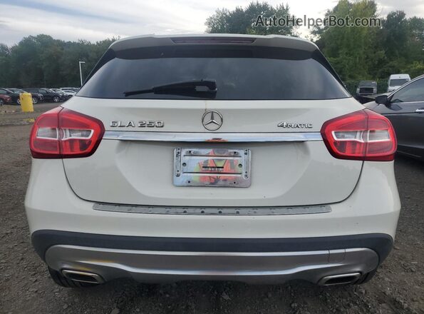 WDCTG4GB0GJ213939 2016 MERCEDES-BENZ GLA White Widok z tyłu