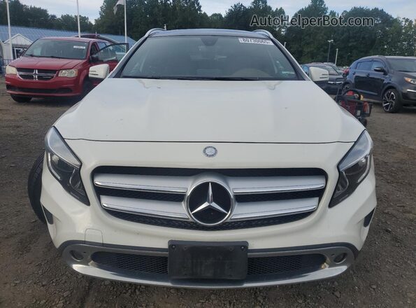 WDCTG4GB0GJ213939 2016 MERCEDES-BENZ GLA White Widok z przodu
