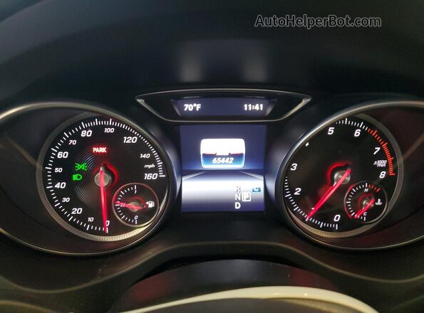 WDCTG4GB2LU024024 2020 MERCEDES-BENZ GLA Silver Widok zestawu wskaźników