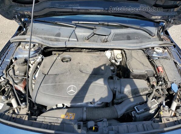 WDCTG4GB7KJ620181 2019 MERCEDES-BENZ GLA Blue Вид задньої частини салону