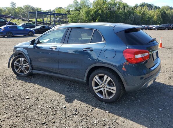 WDCTG4GB7KJ620181 2019 MERCEDES-BENZ GLA Blue Задня ліва чверть