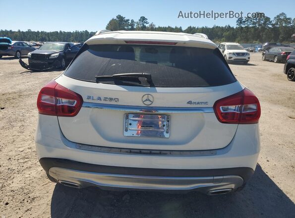 WDCTG4GB8GJ234487 2016 MERCEDES-BENZ GLA White Widok z tyłu