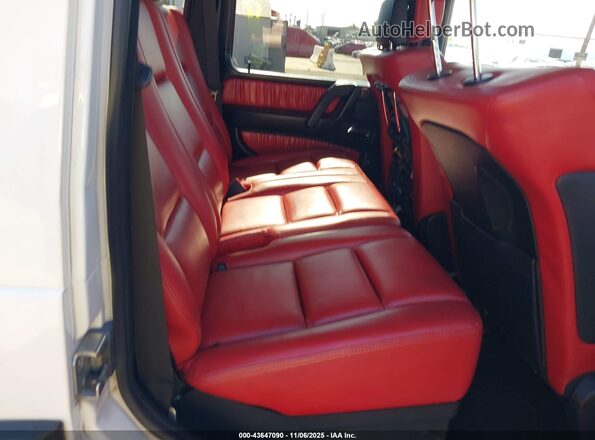 WDCYC3KF2GX247111 2016 MERCEDES-BENZ G 550 White Widok naklejki z numerem VIN
