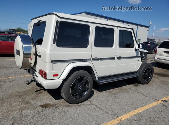 WDCYC3KF9GX255304 2016 MERCEDES-BENZ G-CLASS White Tył prawy