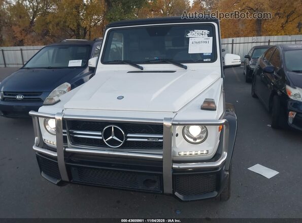 WDCYC7DF0HX280193 2017 MERCEDES-BENZ AMG G 63 Белый Вид спереди