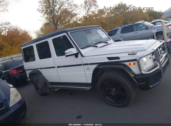 WDCYC7DF0HX280193 2017 MERCEDES-BENZ AMG G 63 Белый Вид задней части салона