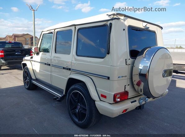 WDCYC7DF4HX278222 2017 MERCEDES-BENZ AMG G 63 Tan Rear left