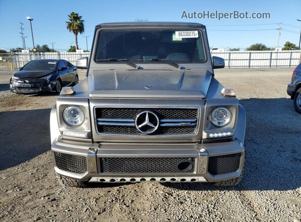 WDCYC7DH8JX295113 2018 MERCEDES-BENZ G-CLASS Gray Widok z przodu
