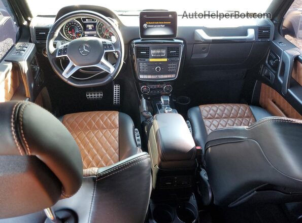 WDCYC7DH8JX295113 2018 MERCEDES-BENZ G-CLASS Gray Widok deski rozdzielczej