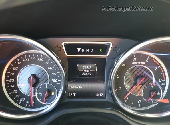 WDCYC7DH8JX295113 2018 MERCEDES-BENZ G-CLASS Gray Widok zestawu wskaźników