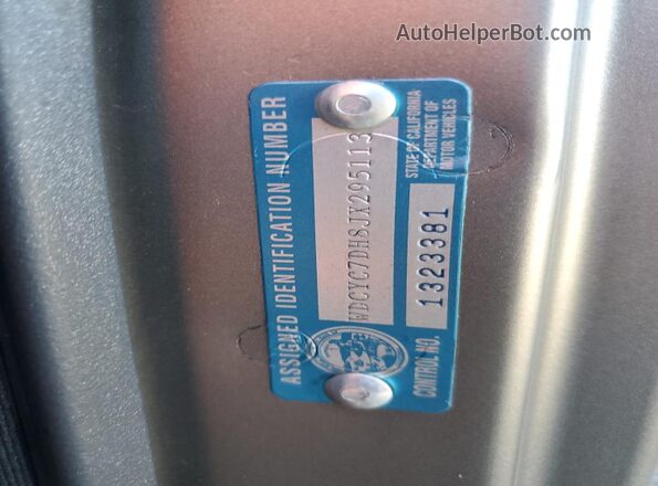 WDCYC7DH8JX295113 2018 MERCEDES-BENZ G-CLASS Gray Widok naklejki z numerem VIN