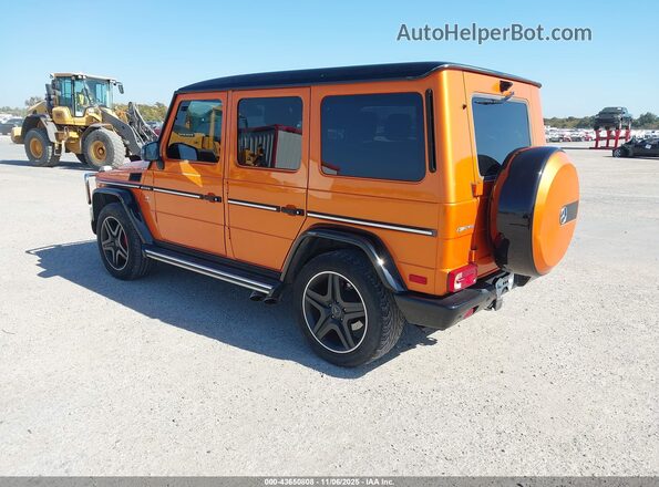WDCYC7DHXJX288633 2018 MERCEDES-BENZ AMG G 63 Orange Задня ліва чверть