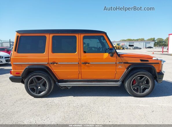 WDCYC7DHXJX288633 2018 MERCEDES-BENZ AMG G 63 Orange Вид задньої частини салону