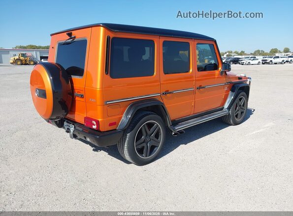 WDCYC7DHXJX288633 2018 MERCEDES-BENZ AMG G 63 Orange Задня права чверть