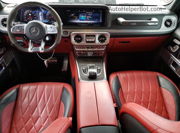 WDCYC7HJ0LX335958 2020 MERCEDES-BENZ G-CLASS White Widok deski rozdzielczej