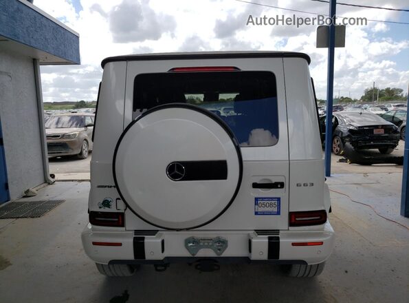 WDCYC7HJ0LX335958 2020 MERCEDES-BENZ G-CLASS White Widok z tyłu