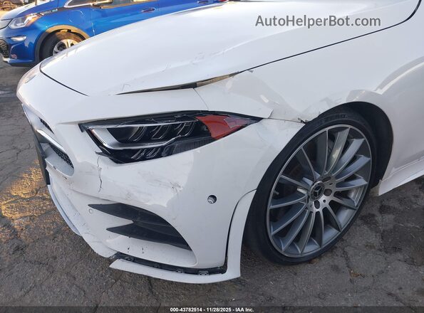 WDD2J5JB0KA027608 2019 MERCEDES-BENZ CLS-CLASS White Դիմացի տեսք
