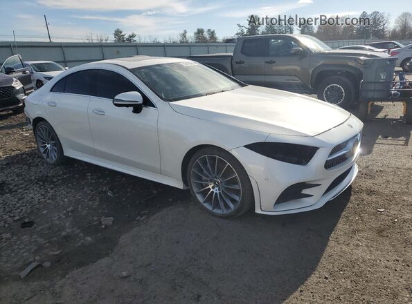 WDD2J5JB8KA031227 2019 MERCEDES-BENZ CLS-CLASS Белый Передняя правая четверть