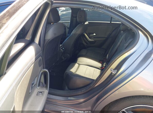 WDD3G4EB3KW002650 2019 MERCEDES-BENZ A 220 Gray VIN sticker view