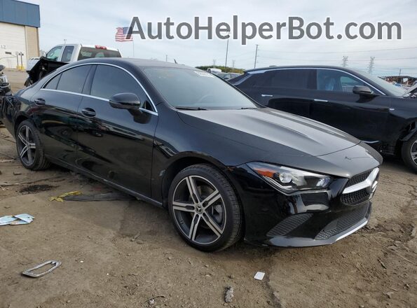 WDD5J4HB8LN035964 2020 MERCEDES-BENZ CLA-CLASS Black წინა მარჯვენა