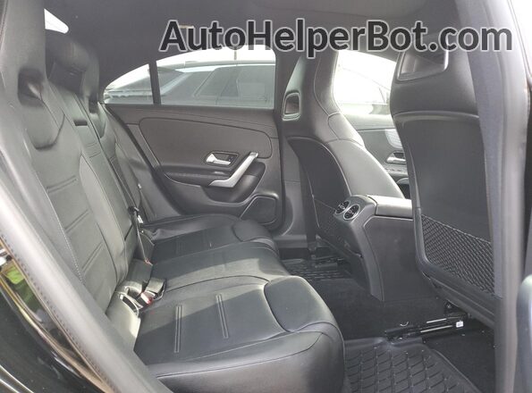 WDD5J4HB8LN035964 2020 MERCEDES-BENZ CLA-CLASS Black უკანა სავარძლების ხედი