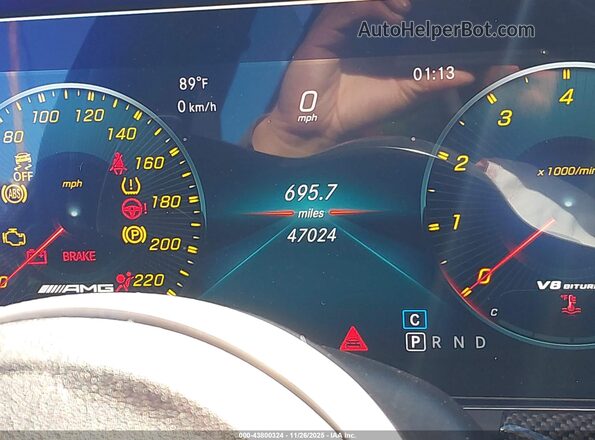 WDD7X8KB0KA004642 2019 MERCEDES-BENZ AMG GT 63 4-DOOR COUPE Gray Սալոնի 360 աստիճան տեսք