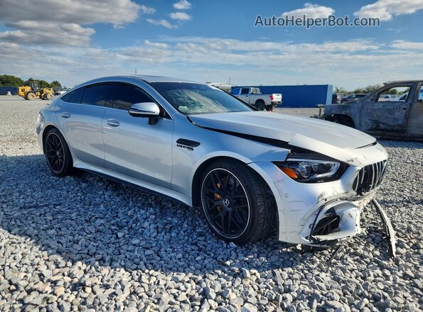 WDD7X8KB3KA000388 2019 MERCEDES-BENZ AMG Silver Delantero derecho