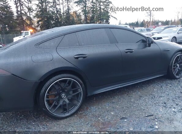 WDD7X8KB6KA004614 2019 MERCEDES-BENZ AMG GT 63 4-DOOR COUPE Черный Вид задней части салона