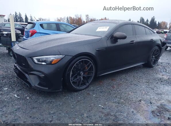 WDD7X8KB6KA004614 2019 MERCEDES-BENZ AMG GT 63 4-DOOR COUPE Черный Передняя левая четверть
