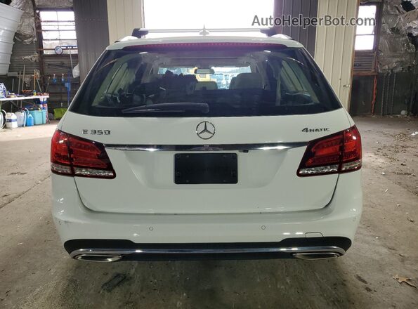 WDDHH8JB3GB295402 2016 MERCEDES-BENZ E White უკანა ხედი