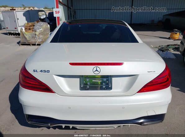 WDDJK6GA3HF044203 2017 MERCEDES-BENZ SL 450 White 