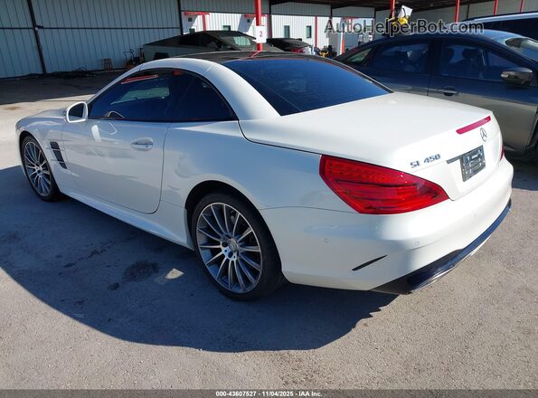 WDDJK6GA3HF044203 2017 MERCEDES-BENZ SL 450 White Задня ліва чверть