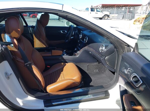WDDJK6GA3HF044203 2017 MERCEDES-BENZ SL 450 White Вид салону спереду
