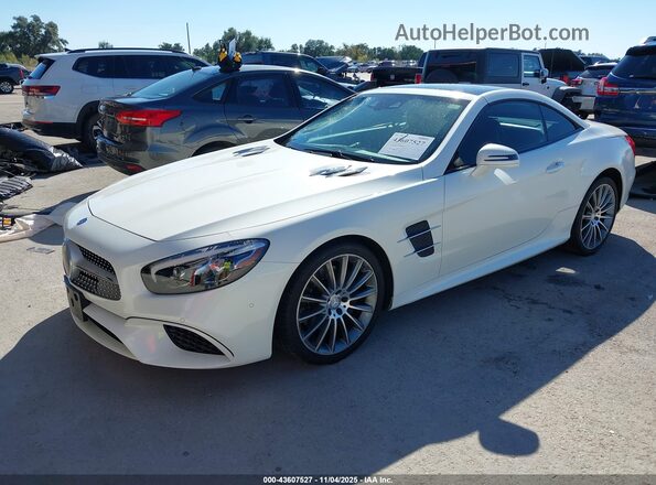 WDDJK6GA3HF044203 2017 MERCEDES-BENZ SL 450 White Передня ліва чверть