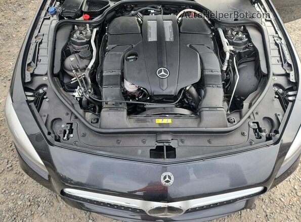 WDDJK6GA4KF056657 2019 MERCEDES-BENZ SL Black Rear interior view