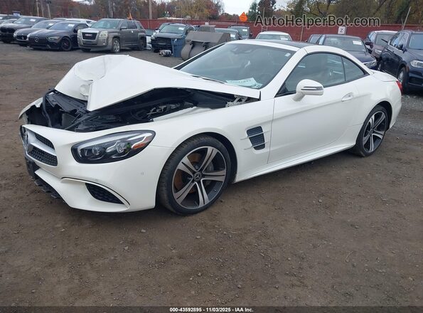 WDDJK6GA7KF054496 2019 MERCEDES-BENZ SL 450 White Przód lewy