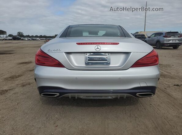 WDDJK6GAXJF051252 2018 MERCEDES-BENZ SL Серебряный Вид сзади