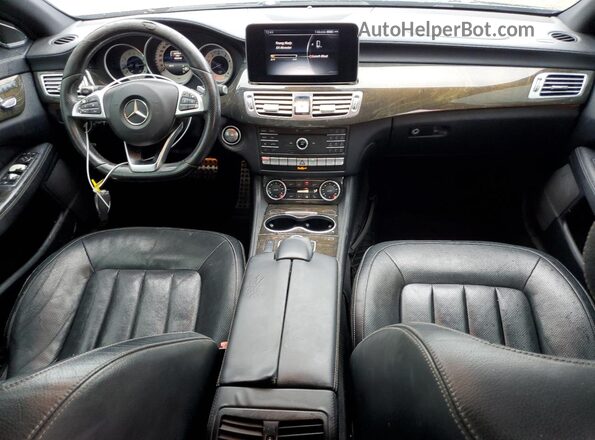 WDDLJ6FB9GA183575 2016 MERCEDES-BENZ CLS-CLASS Gray Dashboard view