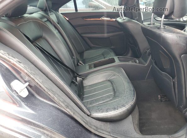 WDDLJ6FB9GA183575 2016 MERCEDES-BENZ CLS-CLASS Gray Rear seats view