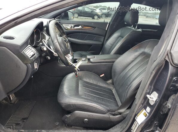WDDLJ6FB9GA183575 2016 MERCEDES-BENZ CLS-CLASS Gray Front interior view