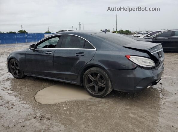 WDDLJ6FB9GA183575 2016 MERCEDES-BENZ CLS-CLASS Gray Rear left