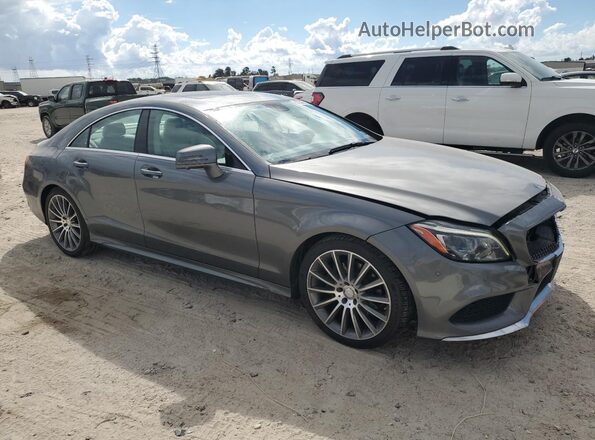 WDDLJ6FBXGA180765 2016 MERCEDES-BENZ CLS-CLASS Gray Przód prawy