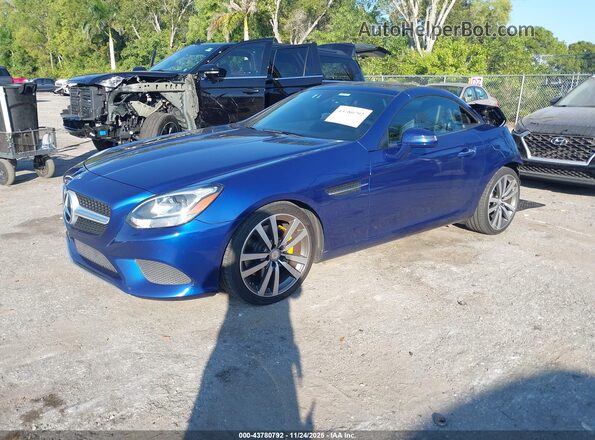 WDDPK3JA0HF127797 2017 MERCEDES-BENZ SLC 300 Синий 