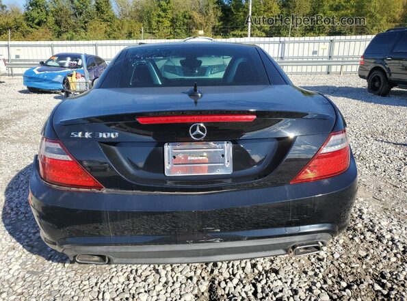 WDDPK3JA2GF121319 2016 MERCEDES-BENZ SLK Black Vista trasera