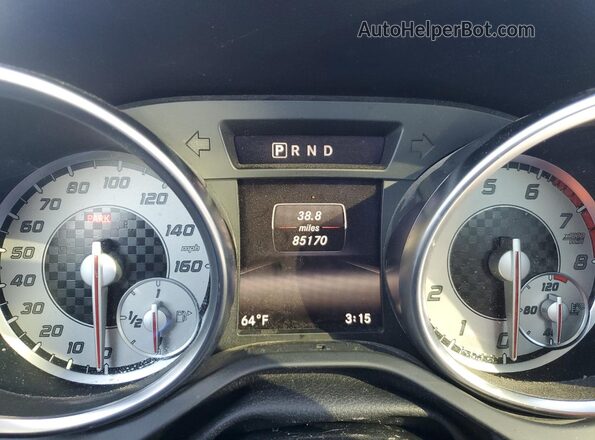 WDDPK3JA2GF121319 2016 MERCEDES-BENZ SLK Black Vista del cuadro de instrumentos
