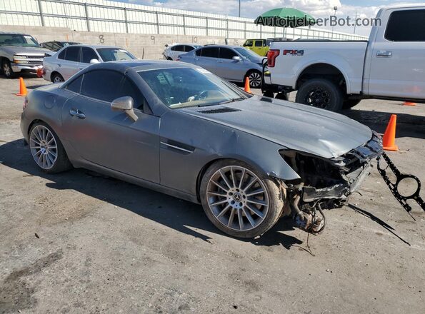 WDDPK3JA5HF139010 2017 MERCEDES-BENZ SLC Серый Передняя правая четверть