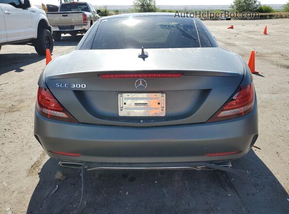 WDDPK3JA5HF139010 2017 MERCEDES-BENZ SLC Серый Вид сзади