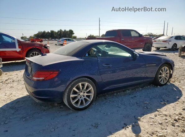 WDDPK3JA7HF137940 2017 MERCEDES-BENZ SLC Blue Հետևի աջ